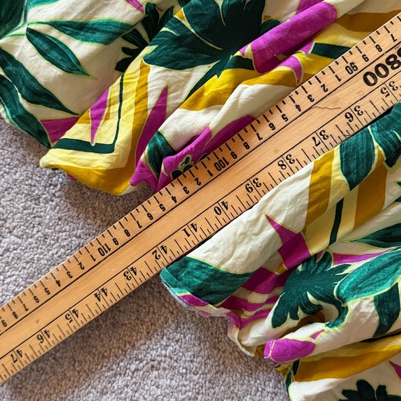 DRESS FORUM Paradise Tropical Print Maxi Dress Size S - Picture 10 of 10